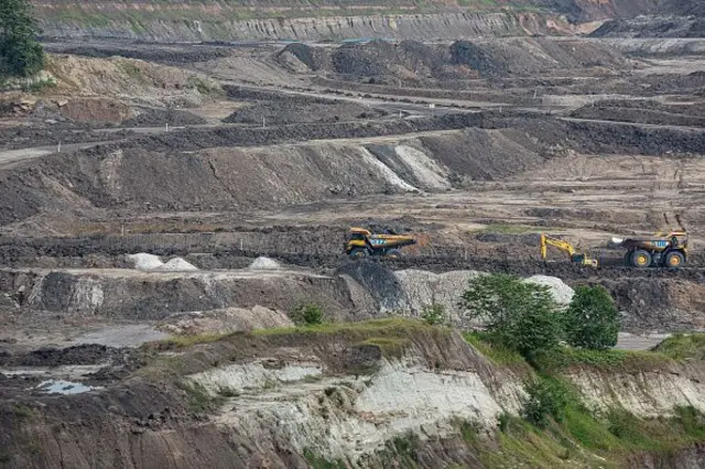 batu bara, Kalimantan