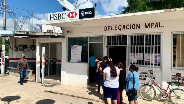 Cajero automático en El Triunfo