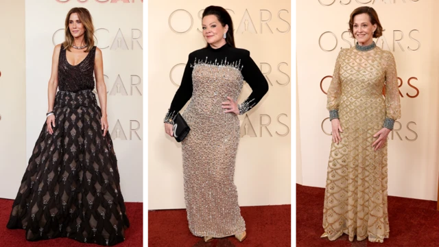 Kristen Wiig, Melissa McCarthy and Sigourney Weaver