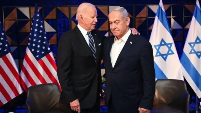 Perezida Joe Biden avuga ko ashigikiye Israel kuva Irani iyiteye