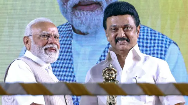 स्टालिन और पीएम मोदी