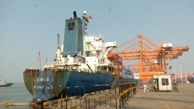 রাখাইনে গভীর সমূদ্র বন্দর গড়ে তুলেছে চীন