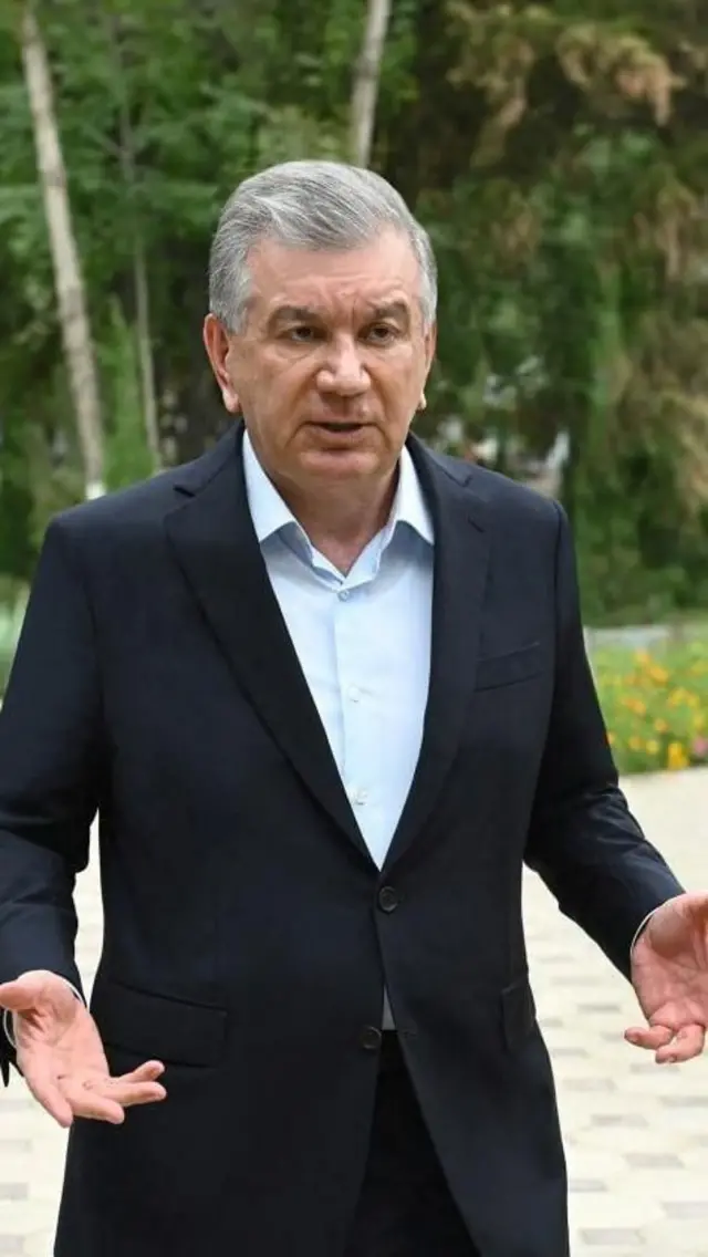 ఉజ్బెకిస్తాన్ అధ్యక్షులు షావ్కత్ మిర్జియోయేవ్ 