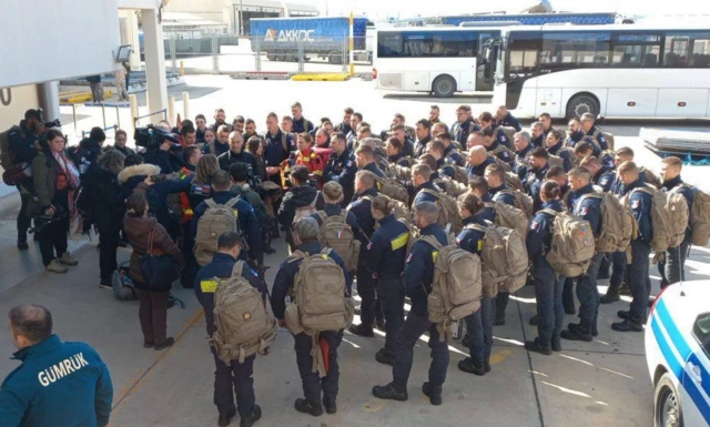 Fransa arama kurtarma ekibi