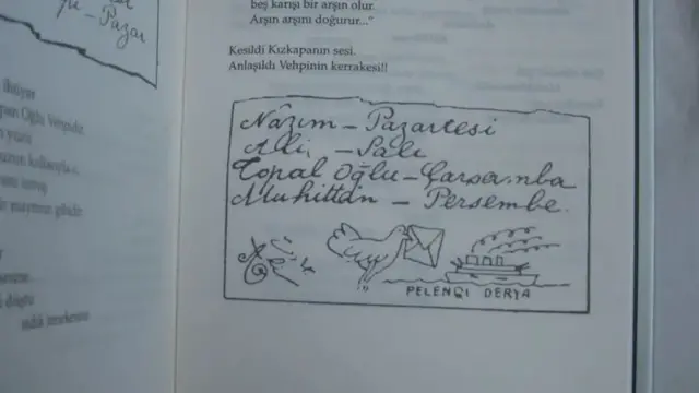 Nazım'ın yazısı