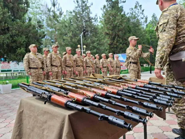 Ысык-Көл жана Ош облустарында аскердик машыгуулар өтөт