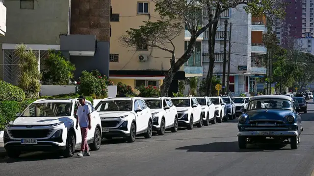 Vehículos de alquiler en Cuba