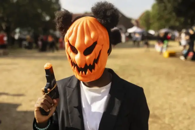  bikin Halloween a birnin Johannesburg