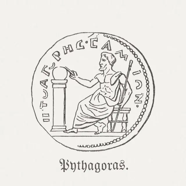 পিথাগোরাসের জন্ম প্রাচীন গ্রিসের সামোসা দ্বীপে