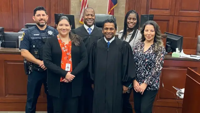 સુરેન્દ્રન પટ્ટેલે 1લી જાન્યુઆરીએ જિલ્લા ન્યાયાધીશ તરીકે શપથ લીધા હતા