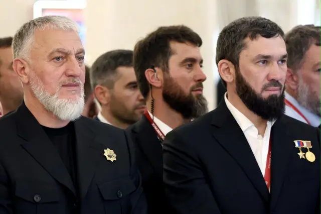 Мамлекеттик Думанын депутаты Адам Делимханов менен Чечен Республикасынын парламентинин спикери Магомед Даудов