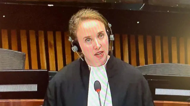 Umushinjacyaha Grace Harbour ubwo yari i Arusha kuri uyu wa kane 