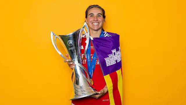 La futbolista española Mariona Caldentey