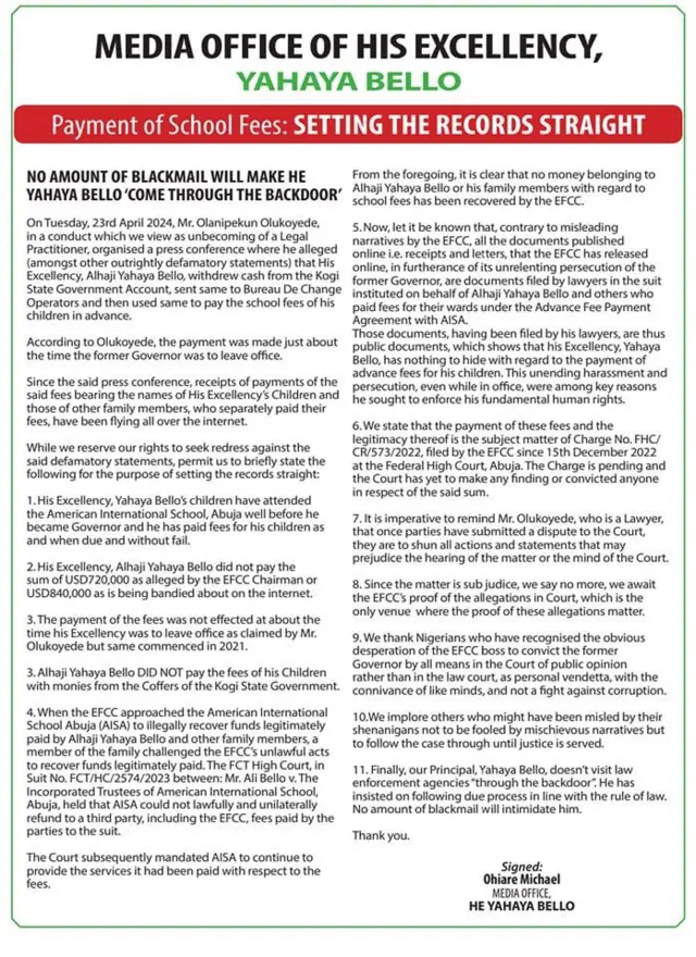 Ozi si n'aka Michael Ohiare