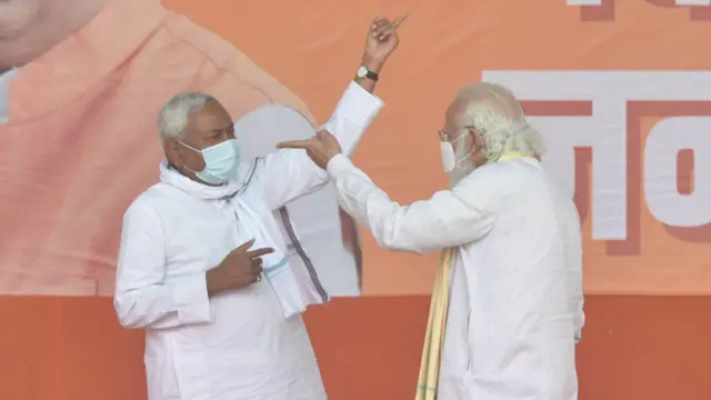नीतीश कुमार और मोदी