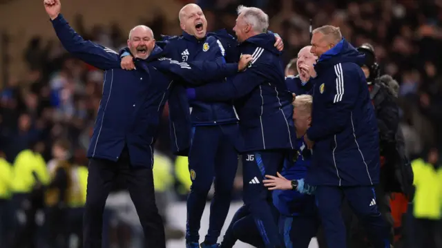 Radost stručnost štaba reprezentacije Škotske