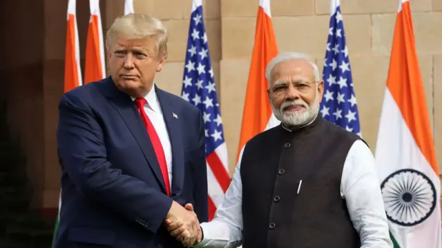 डोनाल्ड ट्रंप और नरेंद्र मोदी