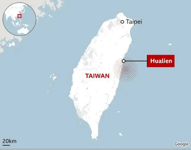 Aworan afihan agbegbe ti ilẹ riri naa ti waye