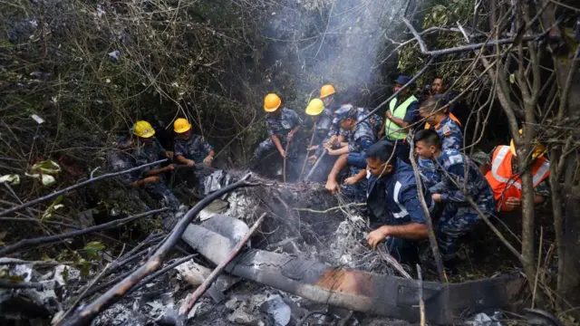 ਨੇਪਾਲ ਹਾਦਸੇ ਦੀ ਇੱਕ ਤਸਵੀਰ 