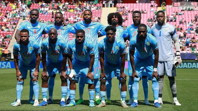 Some major players of DR Congo National team 