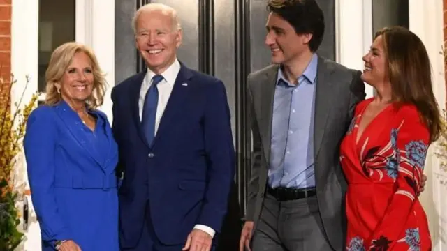 মার্কিন প্রেসিডেন্ট ডো বাইডেনের সঙ্গে জাস্টিন ট্রুডোর বেশ ভালো সম্পর্ক ছিল