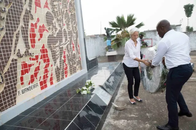 Oswald Homeky et Christine Lagarde