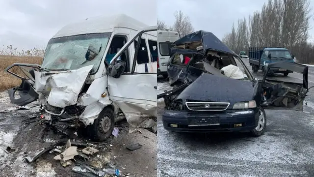 Беш адамдын өмүрүн алган 26-январдагы жол кырсыктын сүрөттөрү 