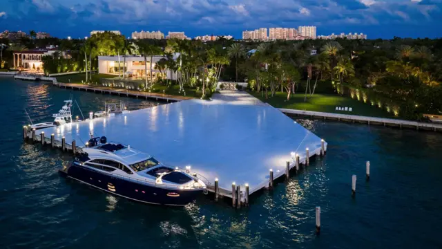 Heliporto de residência em Key Biscayne, Miami