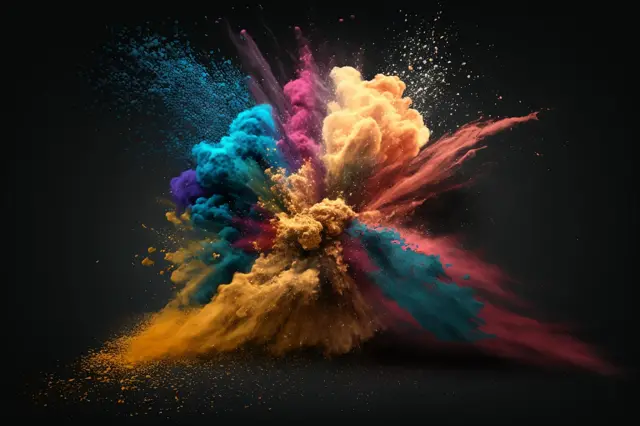 Explosión de colores
