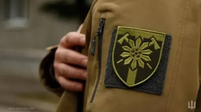 128 Бригада - шеврон на рукаве