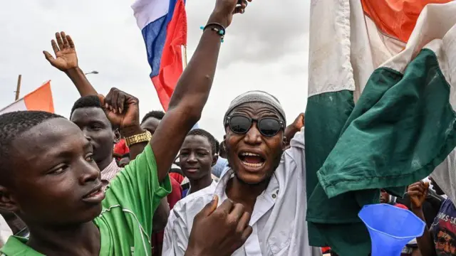 متظاهرون في النيجر
