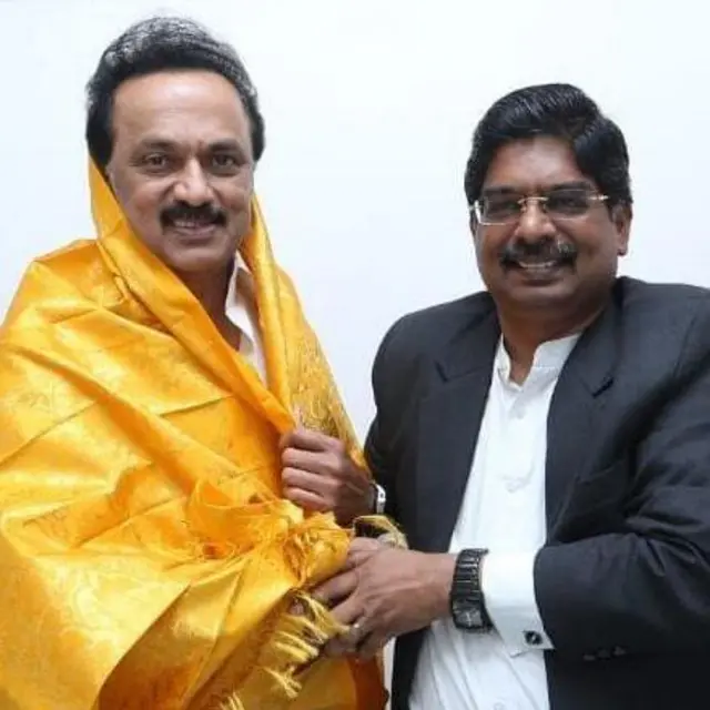 மு.க.ஸ்டாலின் - வில்சன்