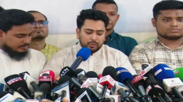 এনসিপি'র সংবাদ সম্মেলন