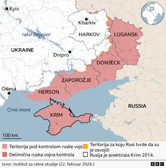 руска контрола украјинских територија