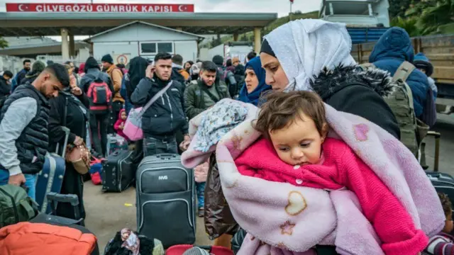 Wakimbizi wa Syria katika mpaka wa Uturiki na Syria 