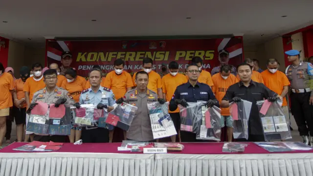 Polres Barelang, Batam menangkap sejumlah tersangka tindak pidana perdagangan orang (TPPO)