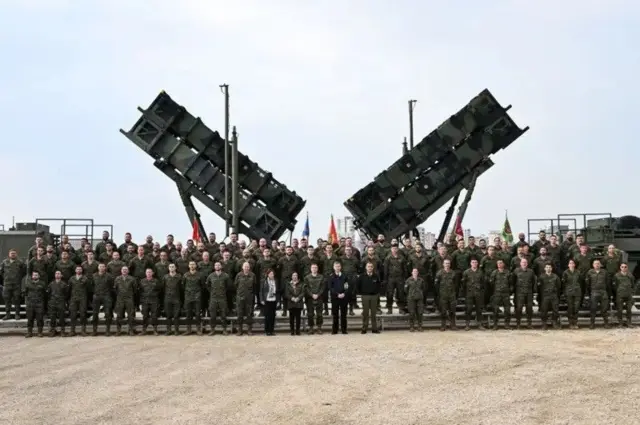 Hanaanka difaaca cirka ee Patriot oo yaalla saldhigga Incirlik