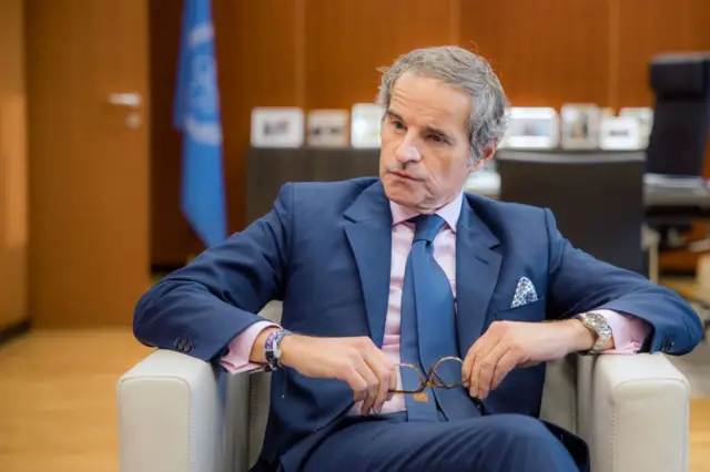 رافائل گروسی، مدیرکل آژانس بین‌المللی انرژی اتمی