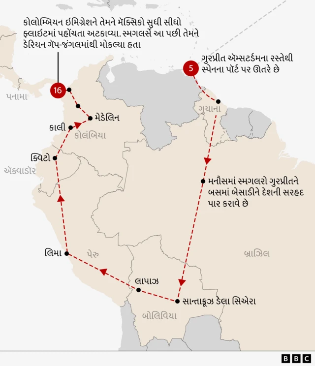 અમેરિકા, ગેરકાયદે અમેરિકા ગયેલા ભારતીયો, અમેરિકામાં ગુજરાતીઓ, અમેરિકામાં ગેરકાયદે ઘૂસવાના રસ્તા, ઇમિગ્રેશન, બીબીસી ગુજરાતી, ગુજરાત, સ્થળાંતર