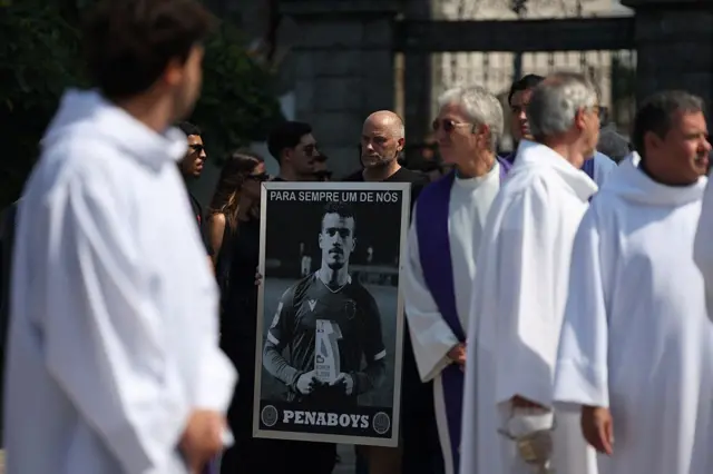 Diogo Jota's and his brother's funeral