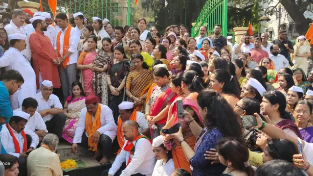 ठाण्यातील निषेध मोर्चा