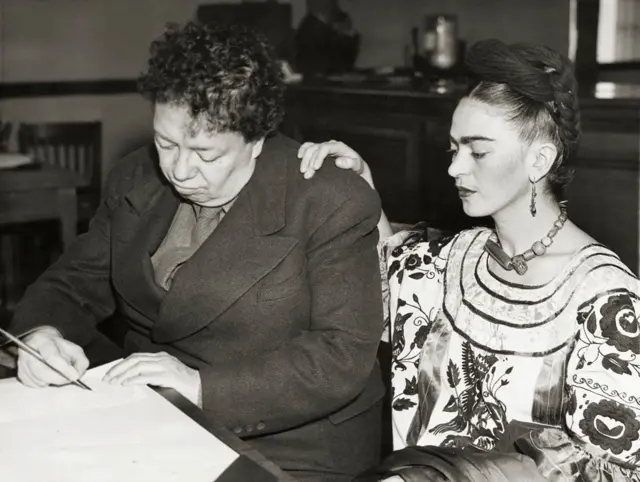 Frida Kahlo y Diego Rivera