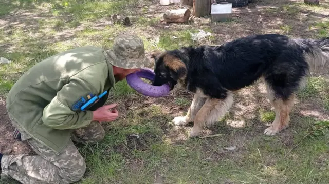Сергій і пес