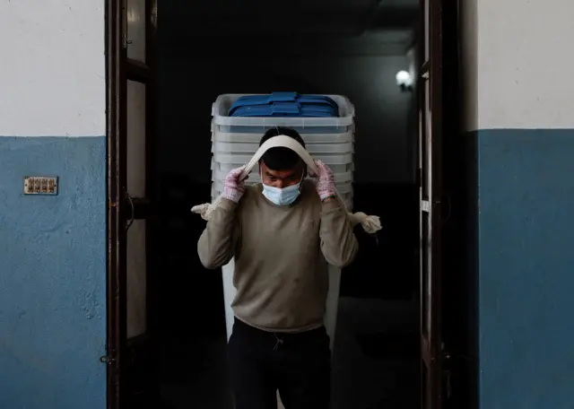 मतपेटिका ओसार्ने काम पूरा भएको बताइएको छ