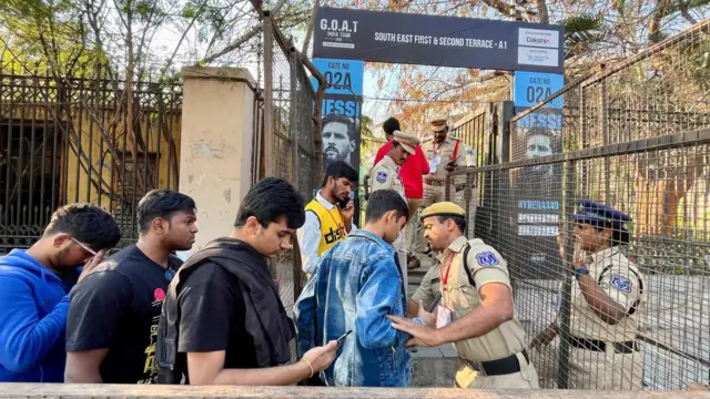 మెస్సీ టూర్, ఉప్పల్ స్టేడియం