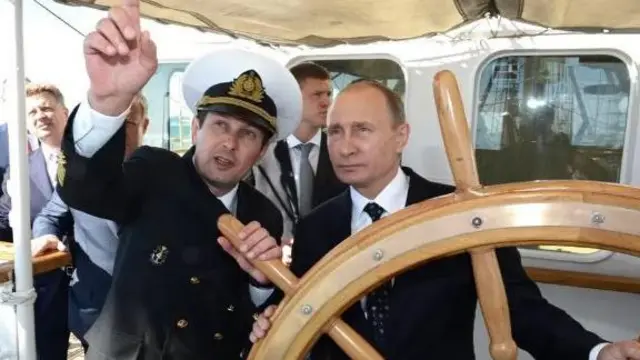 Putin no volantenovibet é confiávelum barco, ao ladonovibet é confiávelcapitão