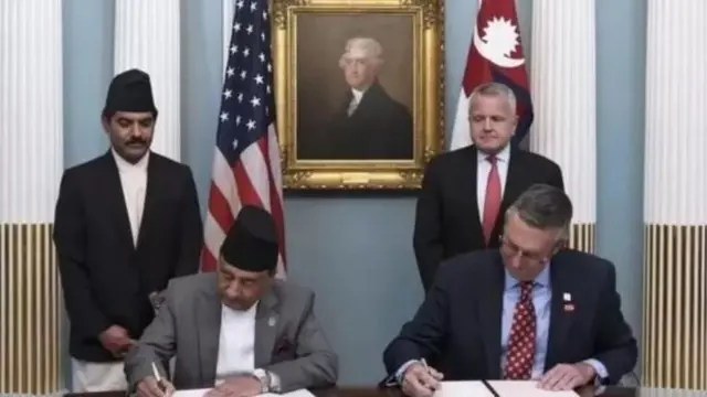 सन् २०१७ मा नेपालमा एमसीसी कम्प्याक्ट सम्झौता हस्ताक्षर गरेको थियो