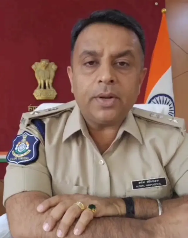 ગીરસોમનાથ જિલ્લાના એસ .પી .જયદીપસિંહ જાડેજા