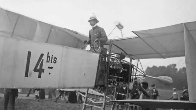 Santos Dumont aliruka Paris kwa mara ya kwanza