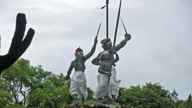 Monumen Puputan Badung.